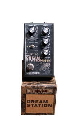 Death by Audio Dream Station Stereo Reverb/Delay Pedal w/Modulation - Open Box