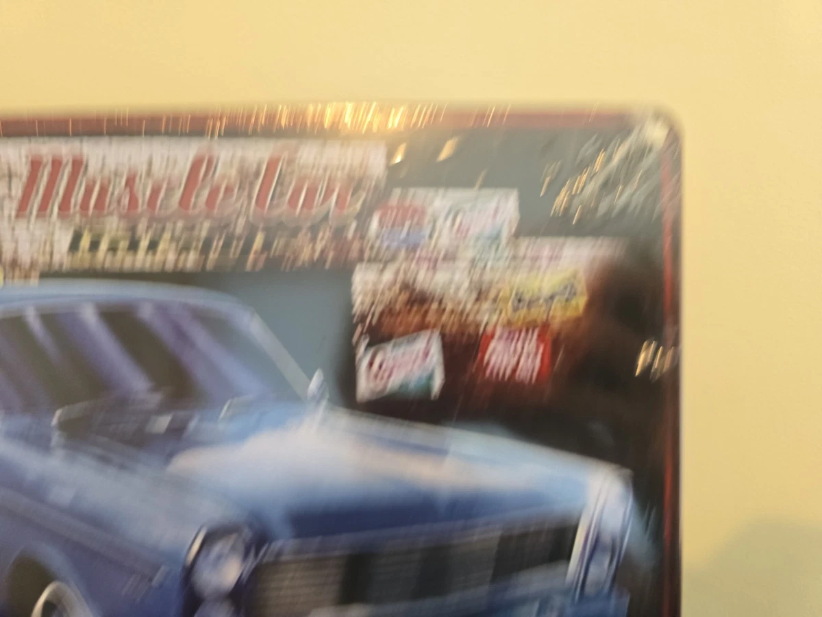 MUSCLE CAR GARAGE  -  Retro Vintage Tin Sign Bar Shed & Man Cave Signs - NEW