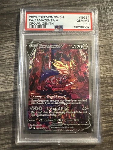 Zamazenta V #GG54 PSA 10