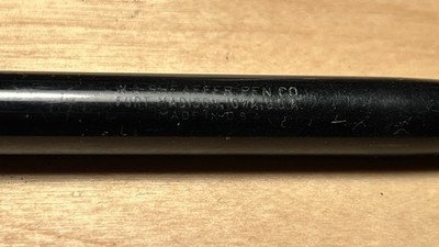 Vintage 1950's Sheaffer Valiant Snorkel Fountain Pen 14k Gold Nib
