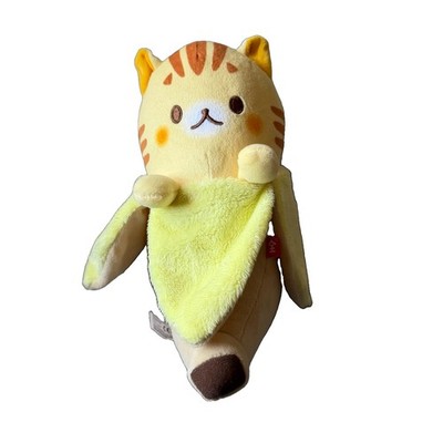 Total Anime Ragdoll Bananya Cat 10'' Plush NWT Bananya And The Curious Bunch