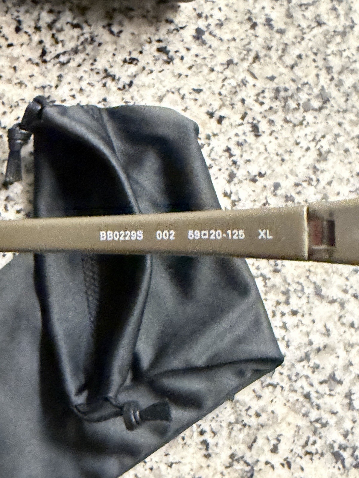 Balenciaga Reflective Gray Bat Sunglasses from Ssense Punk Gothic y2k eyewear thumbnail 3