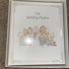 1992 Hallmark Precious Moments Wedding Memories Album Vintage - Never Used W/Box