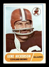 1968 Topps #76 Gene Hickerson   VG/VGEX X3690645