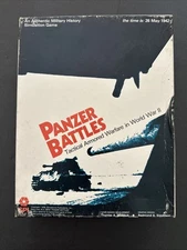 SPI Wargame Panzer Battles Tactical Armored Warfare in WWII Unpunched
