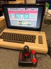 The C64 Maxi Retro Gaming Computer with Joystick & USB Stick Full of Games