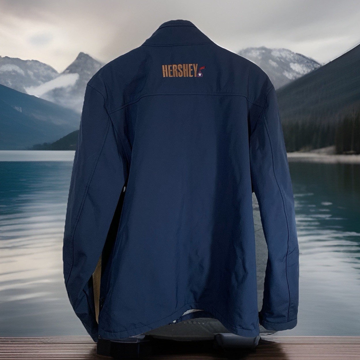 Olympic Team USA Hershey Softshell Jacket Windbre… - image 3