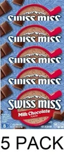 Swiss Miss Milk Chocolate Hot Cocoa Mix (8) 1.38 oz Packets in Box -  5 PACK