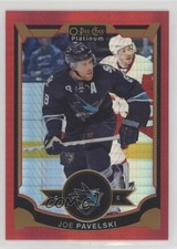 2015-16 O-Pee-Chee Platinum Red Prism 108/149 Joe Pavelski #76 15ok