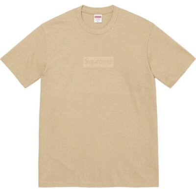 Supreme Tonal Box Logo Tee Black Men's - SS23 - US