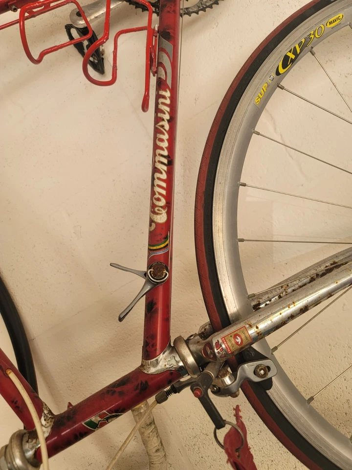 Bicicleta de Carretera Tomassini Prestige 59CM De Colección. Juego Grupo Shimano 600. Ruedas CXP30 Foto 4 de 4