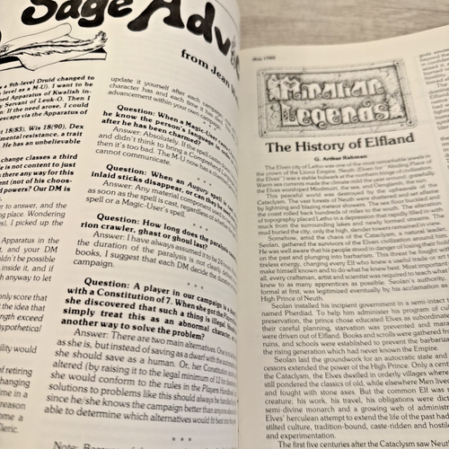 The Dragon Magazine #37 Dungeons & Dragons TSR D&D Vintage May 1980 - Picture 5 of 8