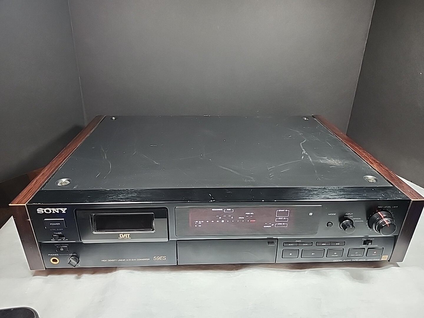 Sony DAT Recorder Player DTC 59ES Powers On Lights Up Untested Buy As Is eBay