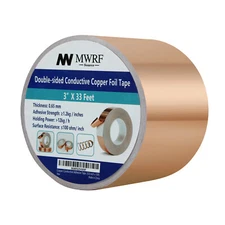 3" x 33 feet Copper Foil Tape Conductive EMI Shielding; US Stock Fast Ship