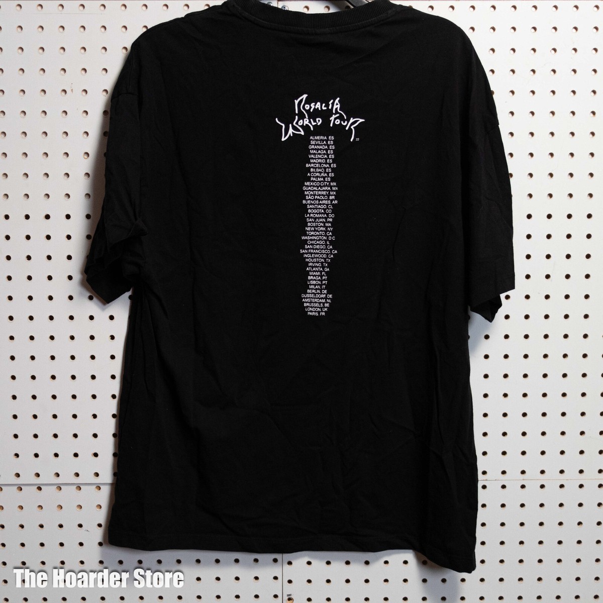ROSALÍA MOTOMAMI ロザリア オフィシャル Tシャツ Motomami' Tour Dates Rosalia' Concert Shirt, Motomami' World