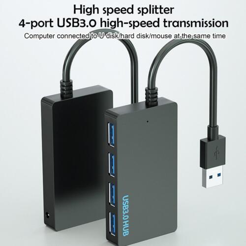 4 Ports Hub USB 2.0 High Speed Adapter Desktop Multi PC Laptops --NEW - Picture 1 of 10