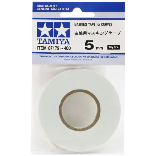 Tamiya Masking Tape for Curves 5mm 87179 Model Makers Accessory for Painting - Picture 1 of 6