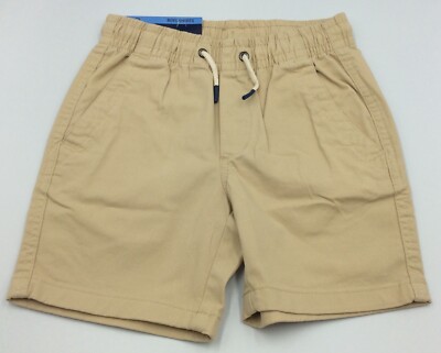 Gap Kids Boys Khaki Tan Shorts Size (6/7), Adjustable Drawstring, Free Shipping