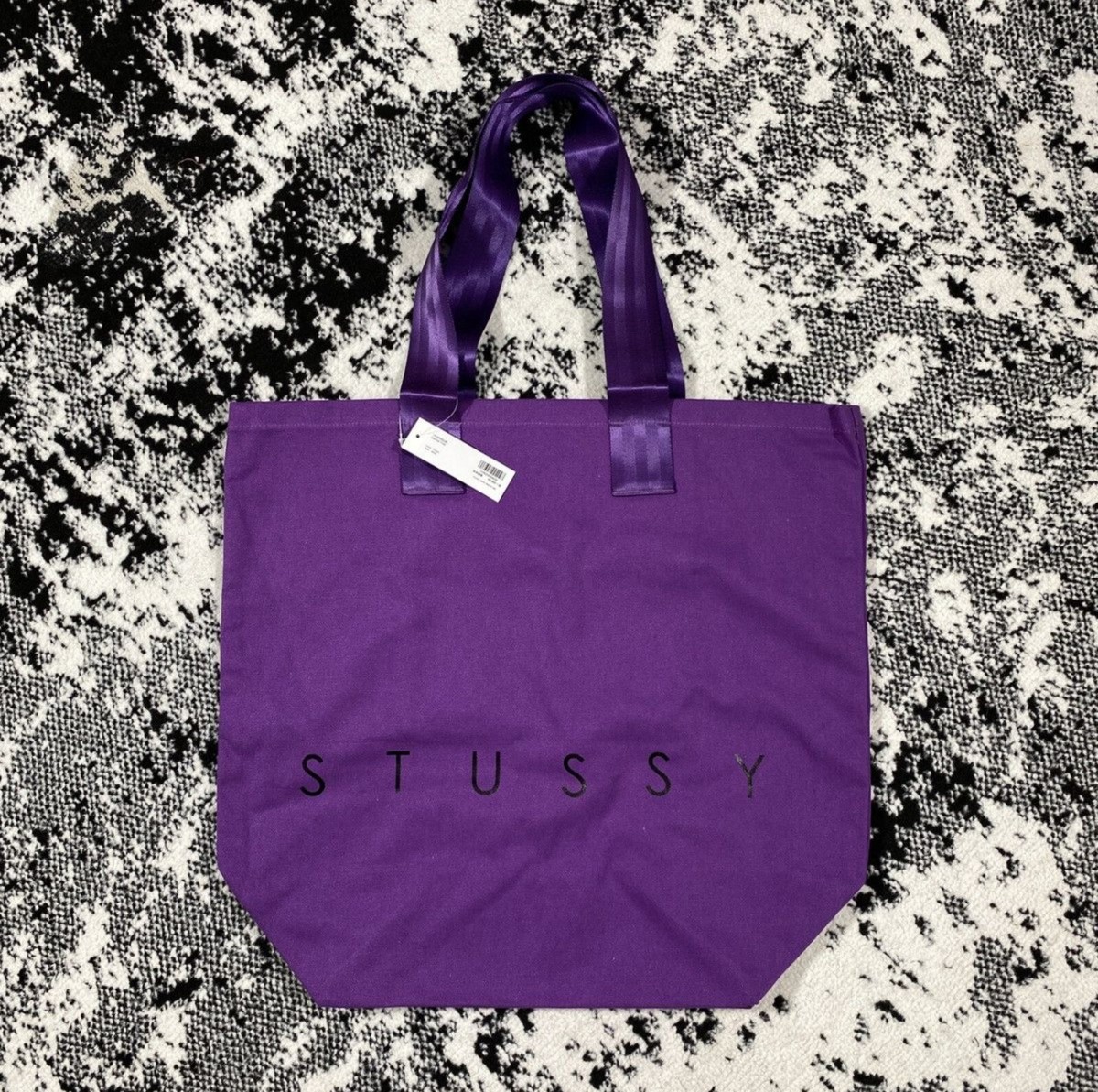 バッグ 90s old stussy tote bag vintage 希少］old stussy 90s エコバッグ スプレー缶 - メルカリ