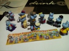Die Happy Hippo Hollywood Stars  1997   Komplettsatz mit BPZ
