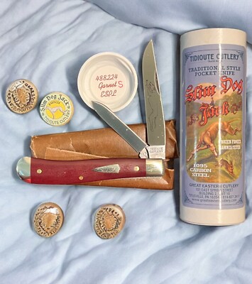 Pocketknife Great Eastern Cutlery GEC 488224 Slim Dog Jack Garnet ESPL Store
