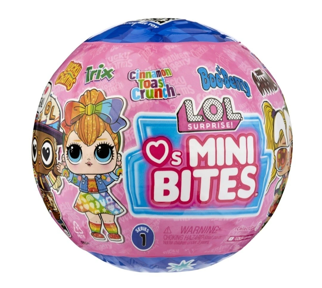 Brand New LOL Surprise MINI BITES Cereal Series VHTF NEW