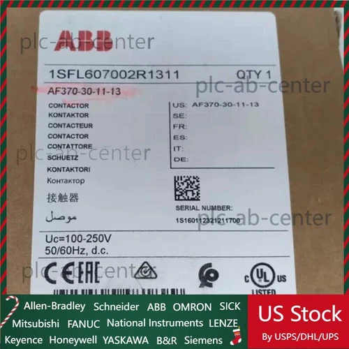 ABB AF370-30-11-13 Contactors Quick Delivery Of Brand New Contactors US Free TAX - Picture 1 of 1