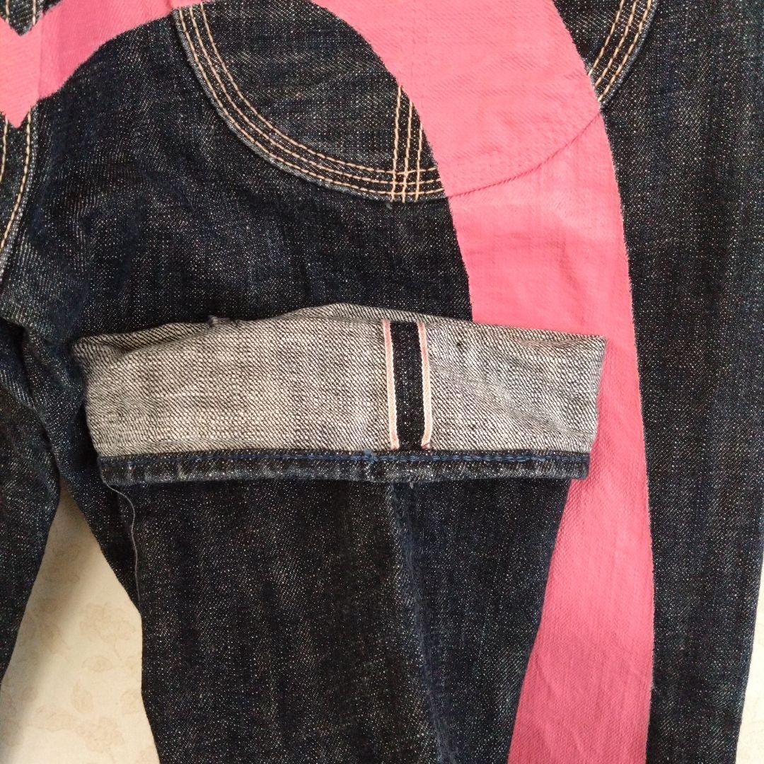EVISU ✕ YAMANE pink embroidery & big paint W31✕L34 | eBay EVISU ✕ YAMANE pink embroidery & big paint W31✕L34 | eBay