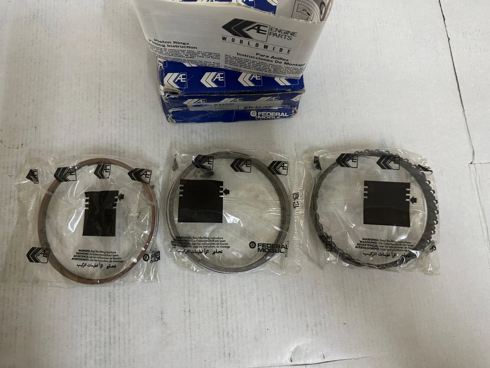 Juego de 5 cajas X anillos AE R45520 O/S 1,00 + 2 cajas x 0,50 92,00 para camioneta Toyota 2400 Foto 4 de 4