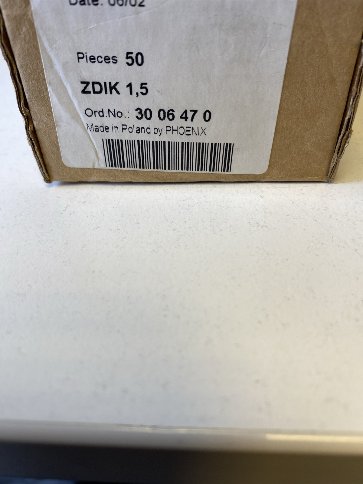 50x Phoenix Contact Access Clamps ZDIK 1.5 4017918147440