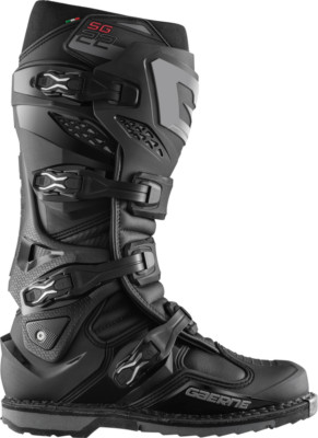 Gaerne SG-22 Boot Adult Sizes Black Motocross Off Road MX/ATV Dirt Bike Boots