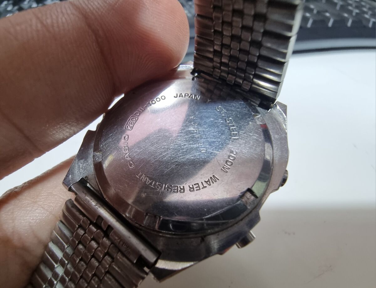 Rare Vintage CASIO DW-1000 (280) JAPAN Y Diver's Men's Watch Rare Vintage CASIO DW-1000 (280) JAPAN Y Diver's Men's Watch