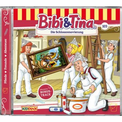 CD * BIBI & TINA - HÖRSPIEL 103 - DIE SCHLOSSRENOVIERUNG # NEU OVP KX