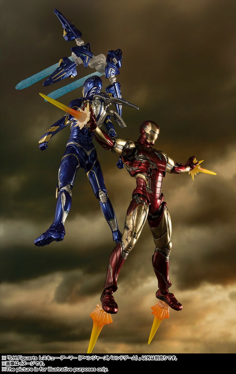 アメコミ BANDAI IRON MAN Mk-85 (FINAL BATTLE) S. H. Figuarts Avengers Iron Man Mark 85 (FINAL BATTLE) Edition