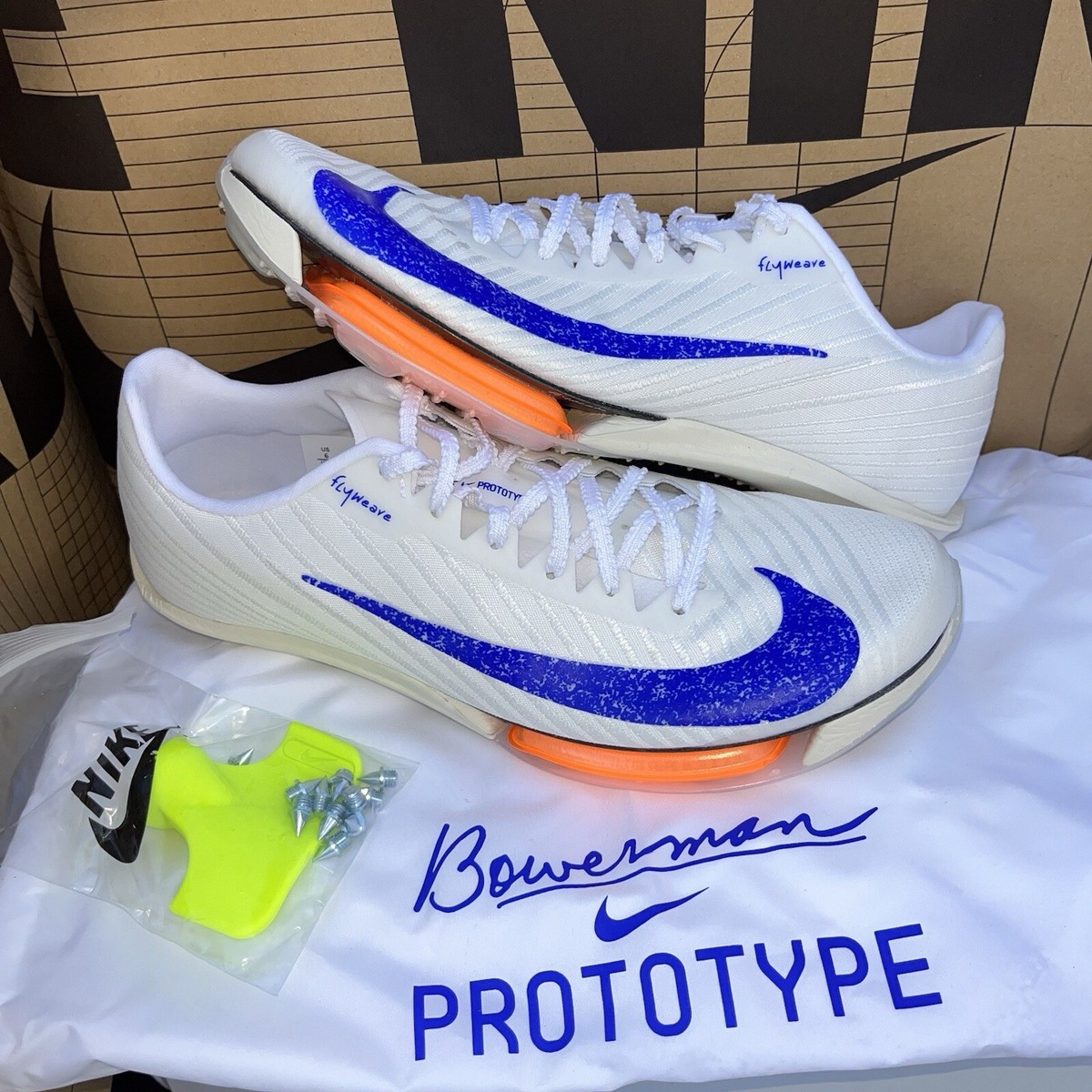 NEW Nike Air Zoom Maxfly 2 Blueprint Track Spikes Men Sz 6.5 NEW Nike Air Zoom Maxfly 2 Blueprint Track Spikes Men Sz 6.5