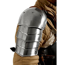 Medieval Knight Armor Steel LARP Warrior Pair Of Pauldrons Shoulder Cosplay