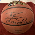 Tyler Hansbrough Signed Full Size NCAA Final Four Basketball UNC 2009 Champions