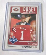 2021 Panini Trey Lance  Rookies & Stars Draft Class RC Rookie