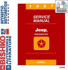 1997 Jeep Wrangler Shop Service Repair Manual CD Engine Drivetrain Electrical