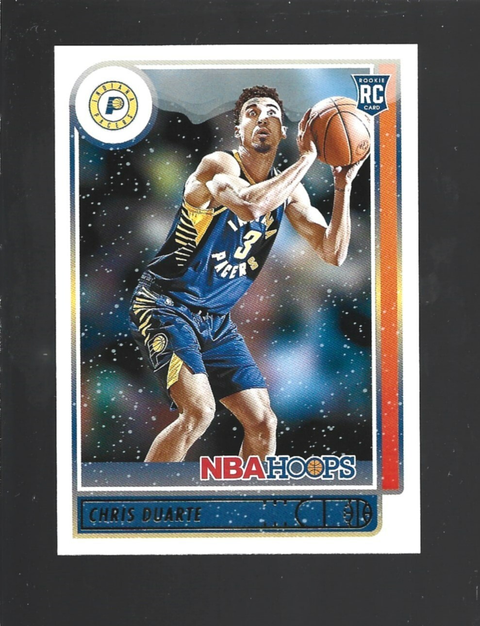 2021-22 Panini Hoops Winter #236 Chris Duarte RC, Oregon Ducks