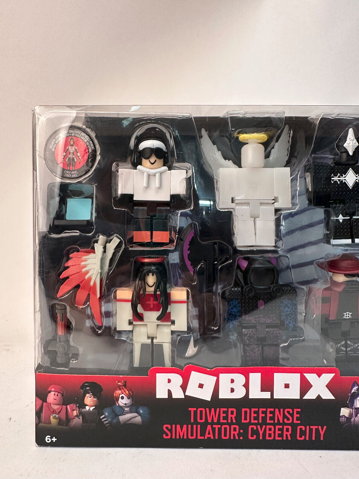 Roblox Action Tower Defense Simulator: Cyber City Six Figure Pack