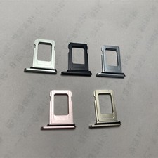 Metal SIM Card Slot Tray w/ Waterproof Ring for iPhone 15/15Pro/15Promax/15 Plus