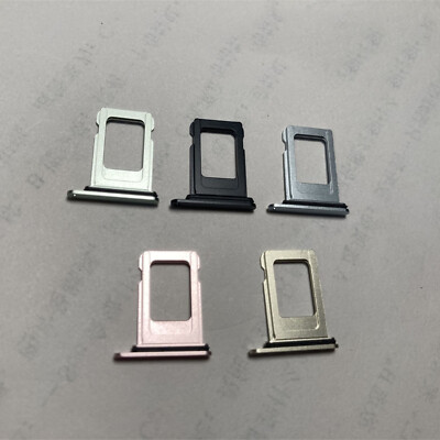 Metal SIM Card Slot Tray w/ Waterproof Ring for iPhone 15/15Pro