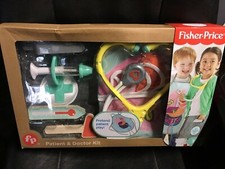 Fisher Price Patient and Doctor Kit 9 Piece Medical Pretend Play Gift Set