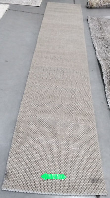 BEIGE 2'-3'' X 14' Stained Rug, Reduced Price 1172739741 NAT801B-214