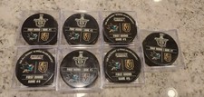 Vegas Golden Knights  Stanley Cup PlayOff Round 1 Game 1- Game 7 Complete Set