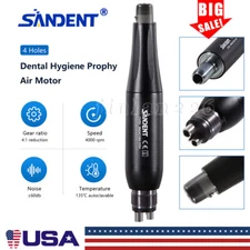 USA Dental Hygiene Prophy Handpiece 360° Swivel Air Motor 4 Holes 4:1 Nose Cone