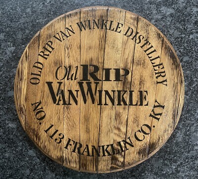 Buffalo Trace Distillery (Old Rip Van Winkle) Bourbon Barrel Head 21 