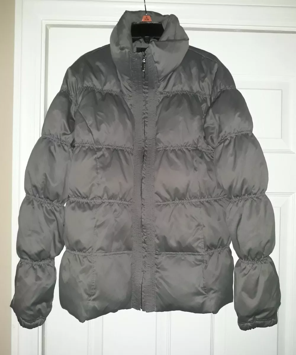 NINE WEST Women s Down Filled Quilted Puffer Winter Jacket Coat Sz M