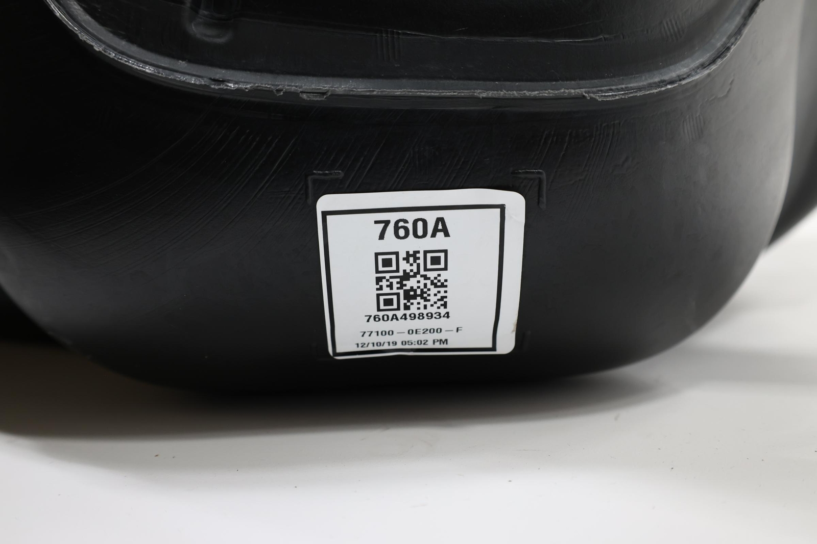 2016 - 2022 LEXUS RX350 FUEL GAS TANK RESERVOIR STORAGE BOTTLE OEM 771000E200